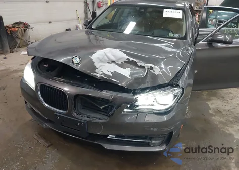 2013 BMW 750I xDrive из США, поврежденный, VIN WBAYB6C58DD223521